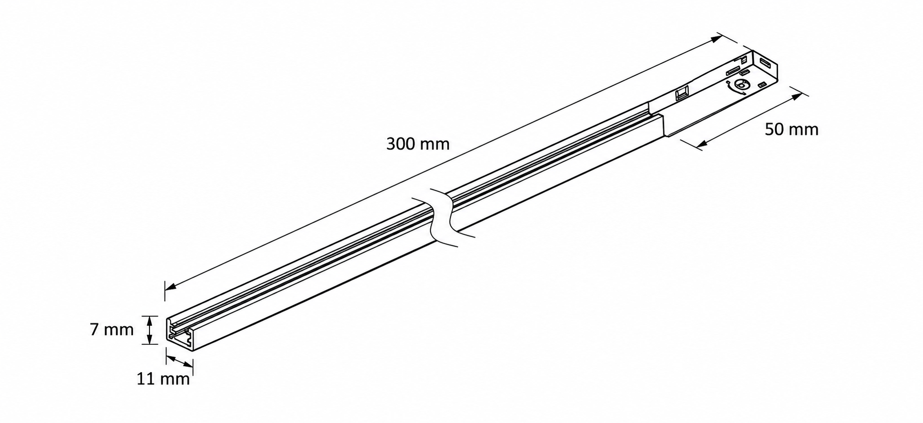Snap Linea Bar 6W dimension.png